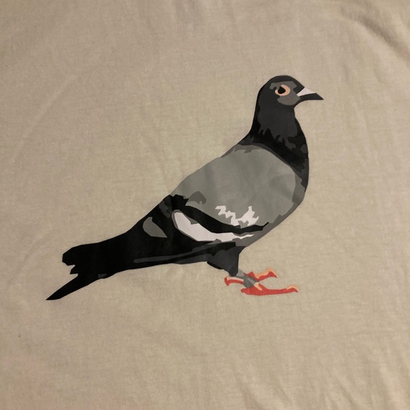 Staple Pigeon company world renown pigeon company cream tee size XL - Picture 2 of 4